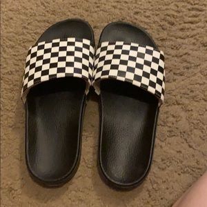 vans slide ons